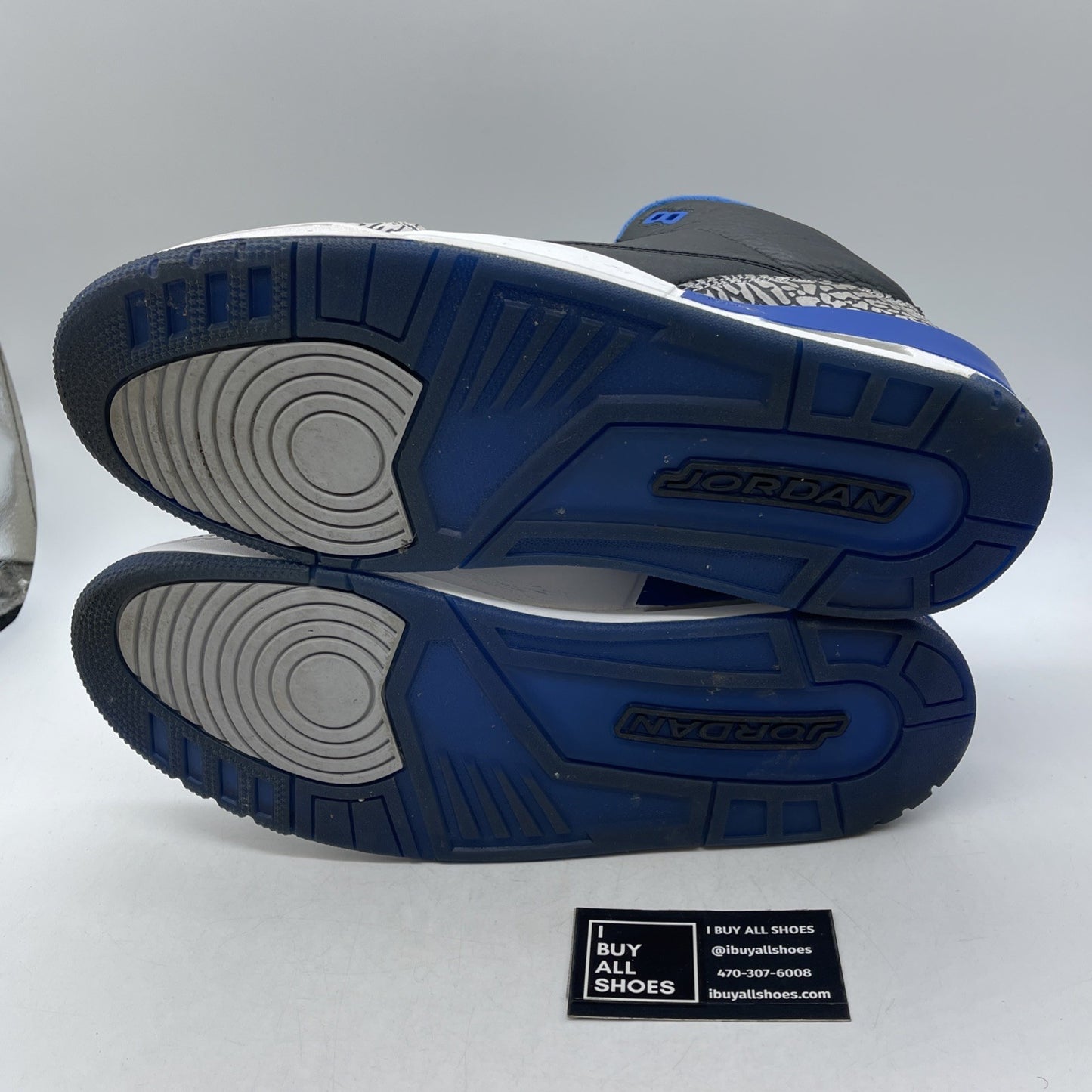 Size 14 - Air Jordan 3 Retro Sport Blue (136064-007)