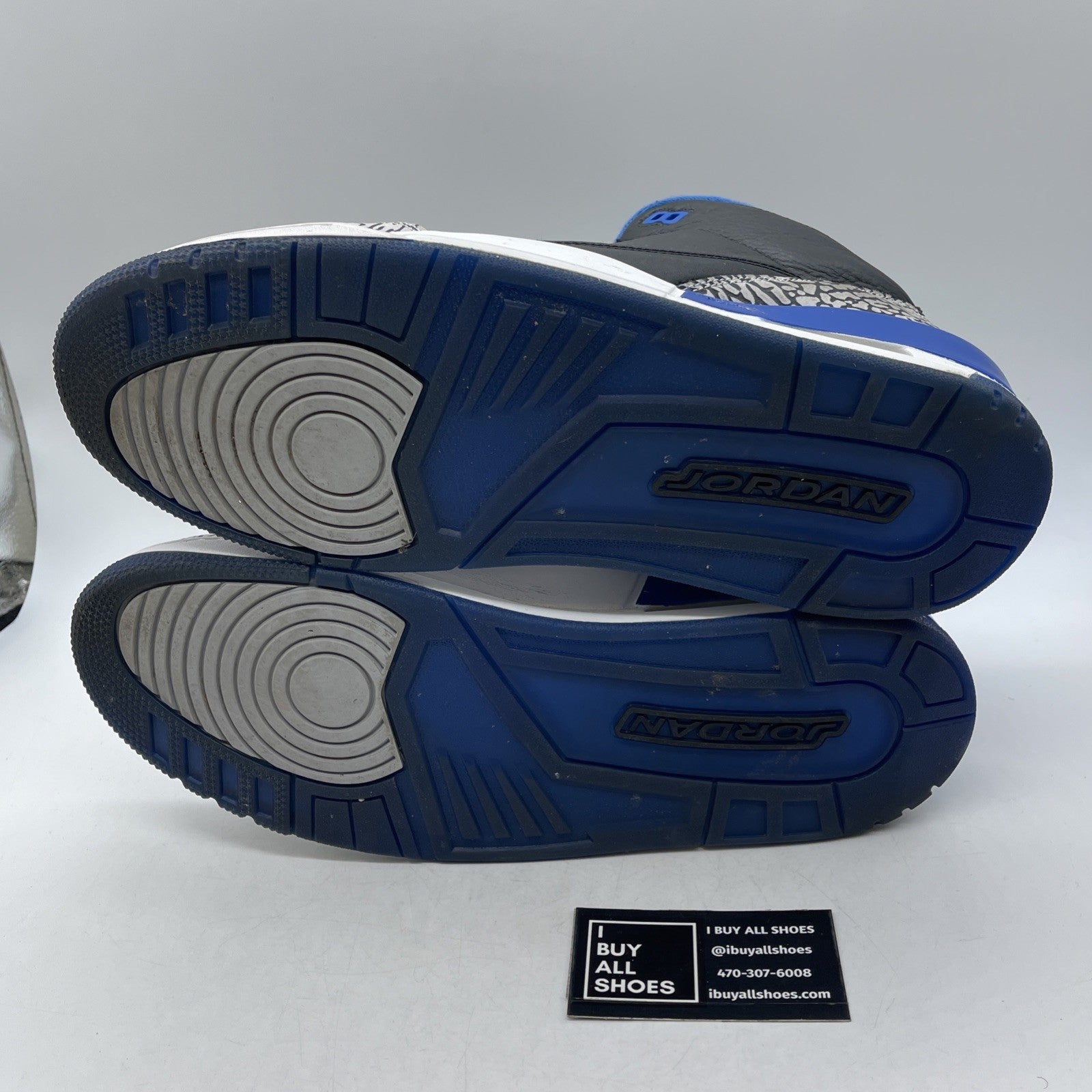 Size 14 - Air Jordan 3 Retro Sport Blue (136064-007)