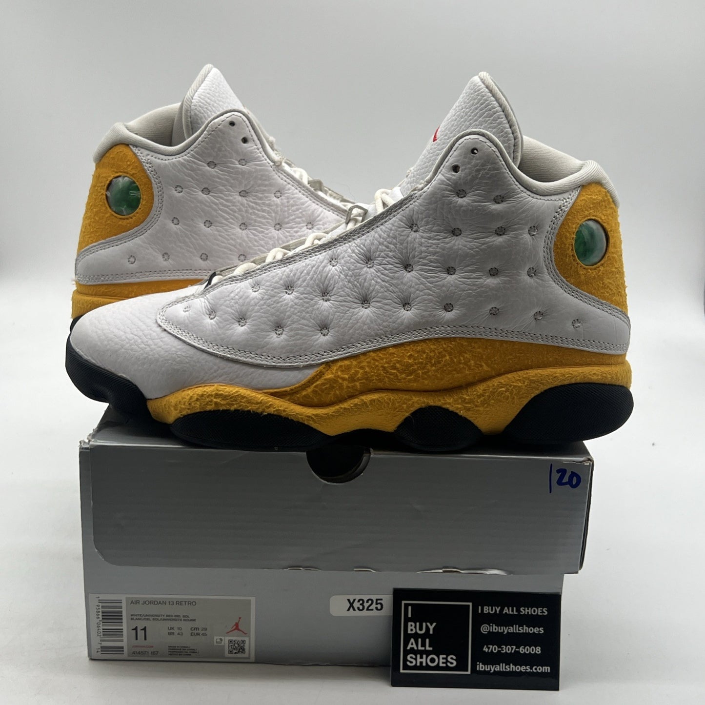 Size 11 - Air Jordan 13 Del Sol 2022 (414571-167)