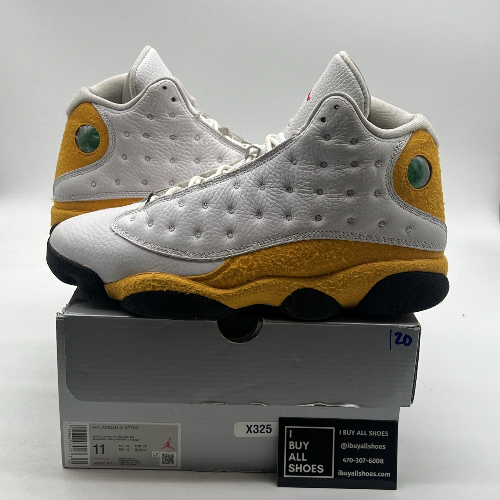Size 11 - Air Jordan 13 Del Sol 2022 (414571-167)