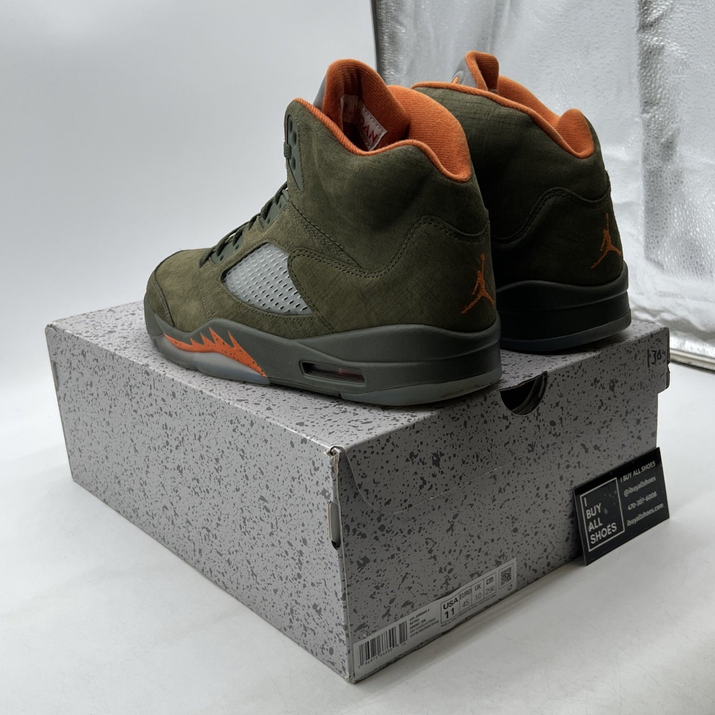 Size 11 - Air Jordan 5 Retro 2024 Olive (DD0587-308)