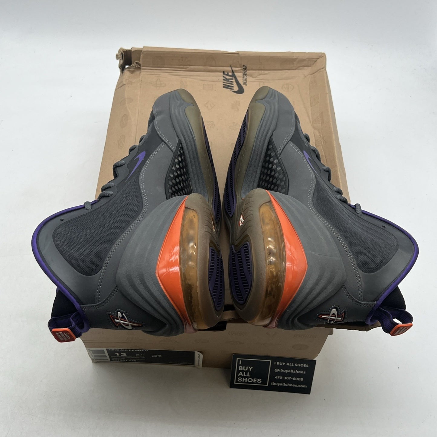 Size 12 - Nike Air Penny 5 Phoenix (537331-070)