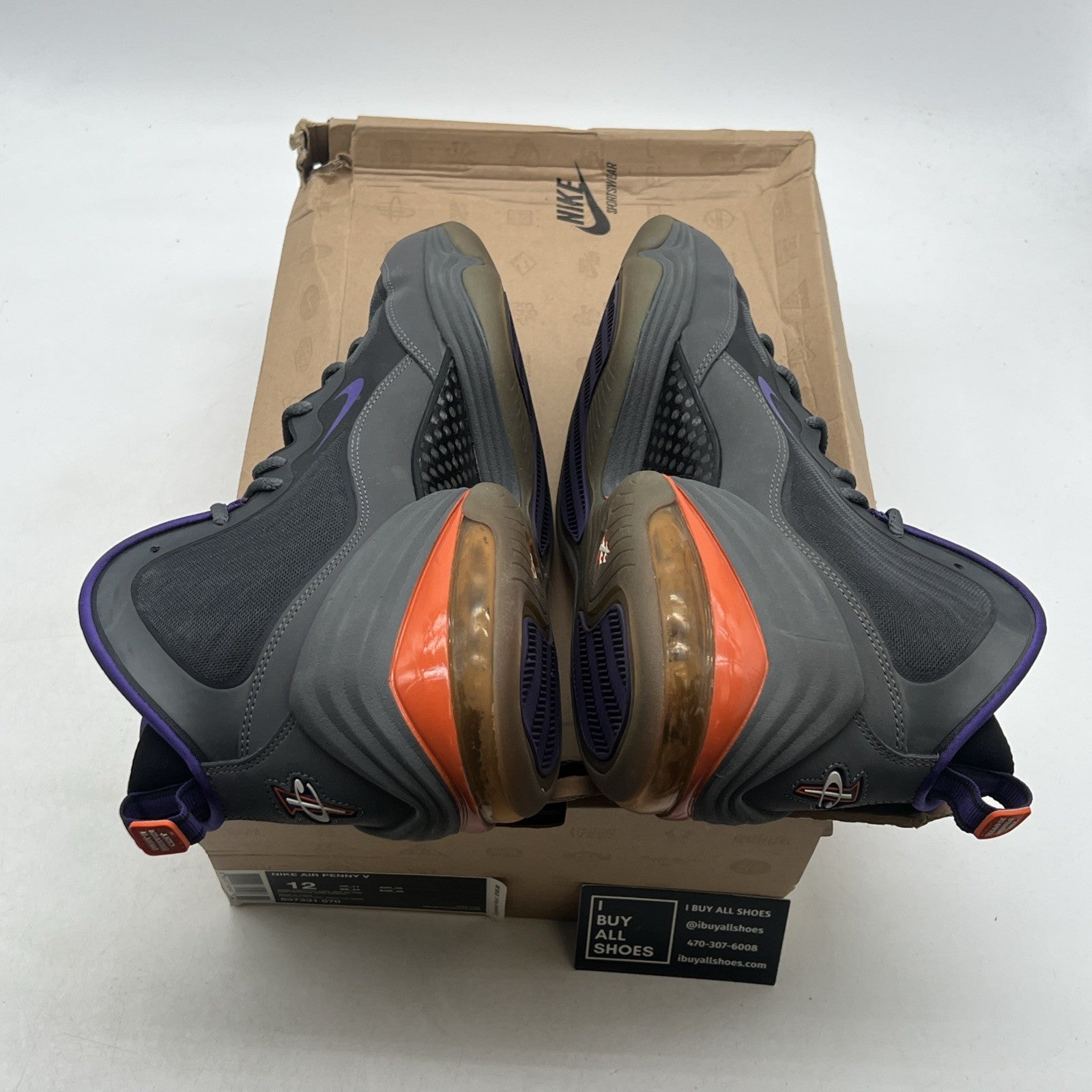 Size 12 - Nike Air Penny 5 Phoenix (537331-070)