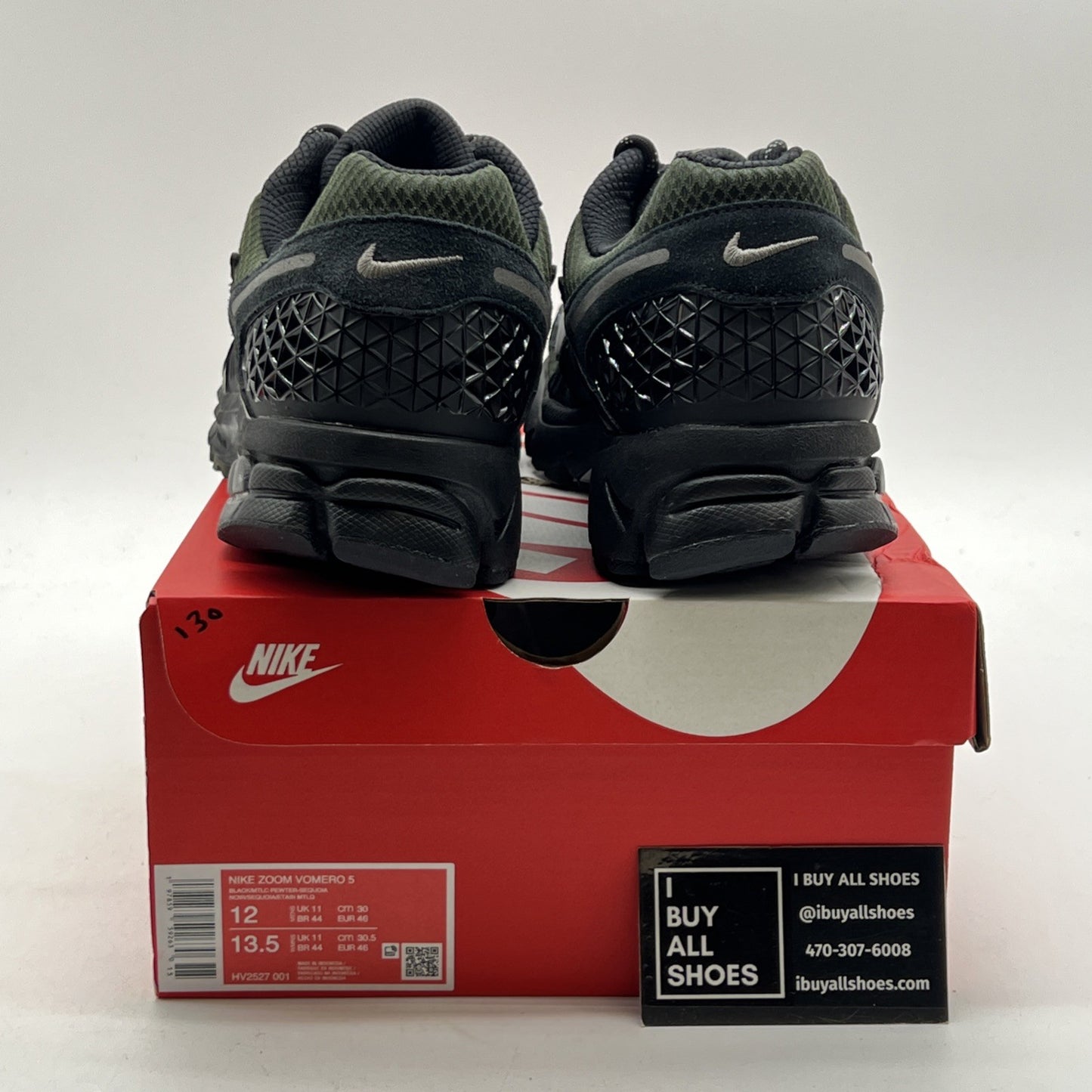 Size 12 - Nike Air Zoom Vomero 5 Black Sequoia (HV2527-001)