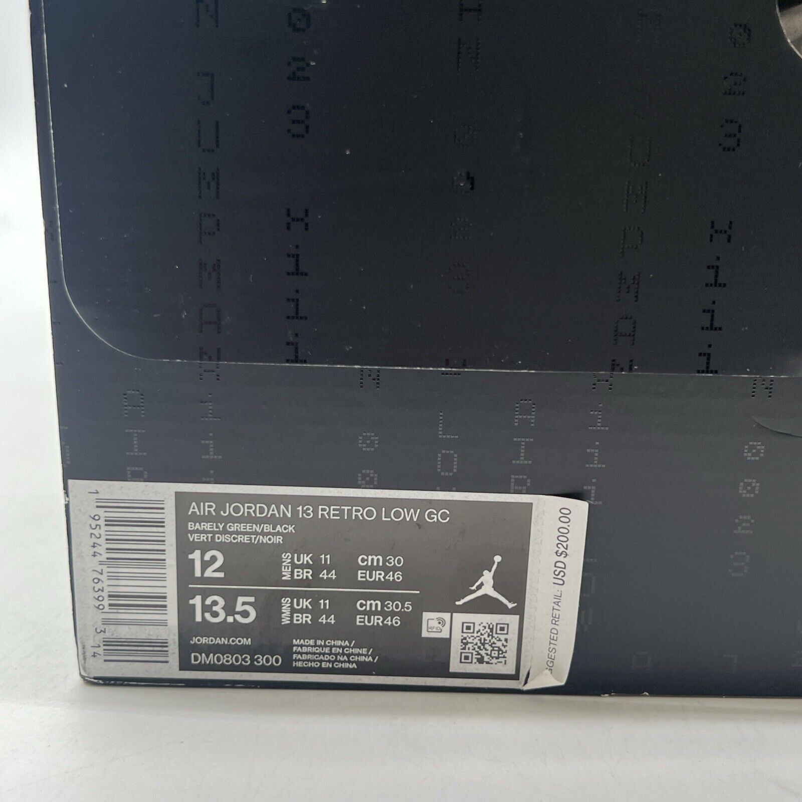 Size 12 - Air Jordan 13 Retro Low Singles Day (DM0803-300)