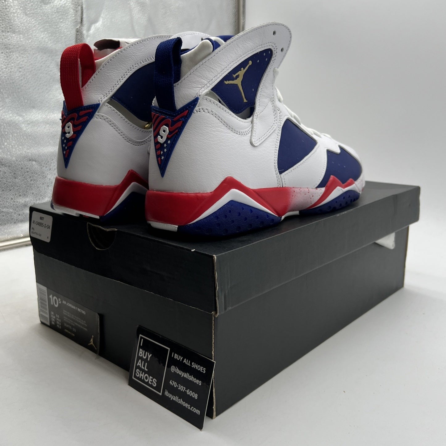 Size 10.5 - Air Jordan 7 Retro Tinker Alternate (304775-123)