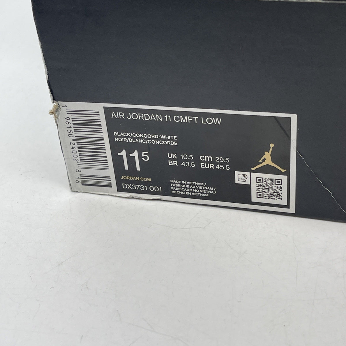 Size 11.5 - Air Jordan 11 CMFT Low Space Jam (DX3731-001)