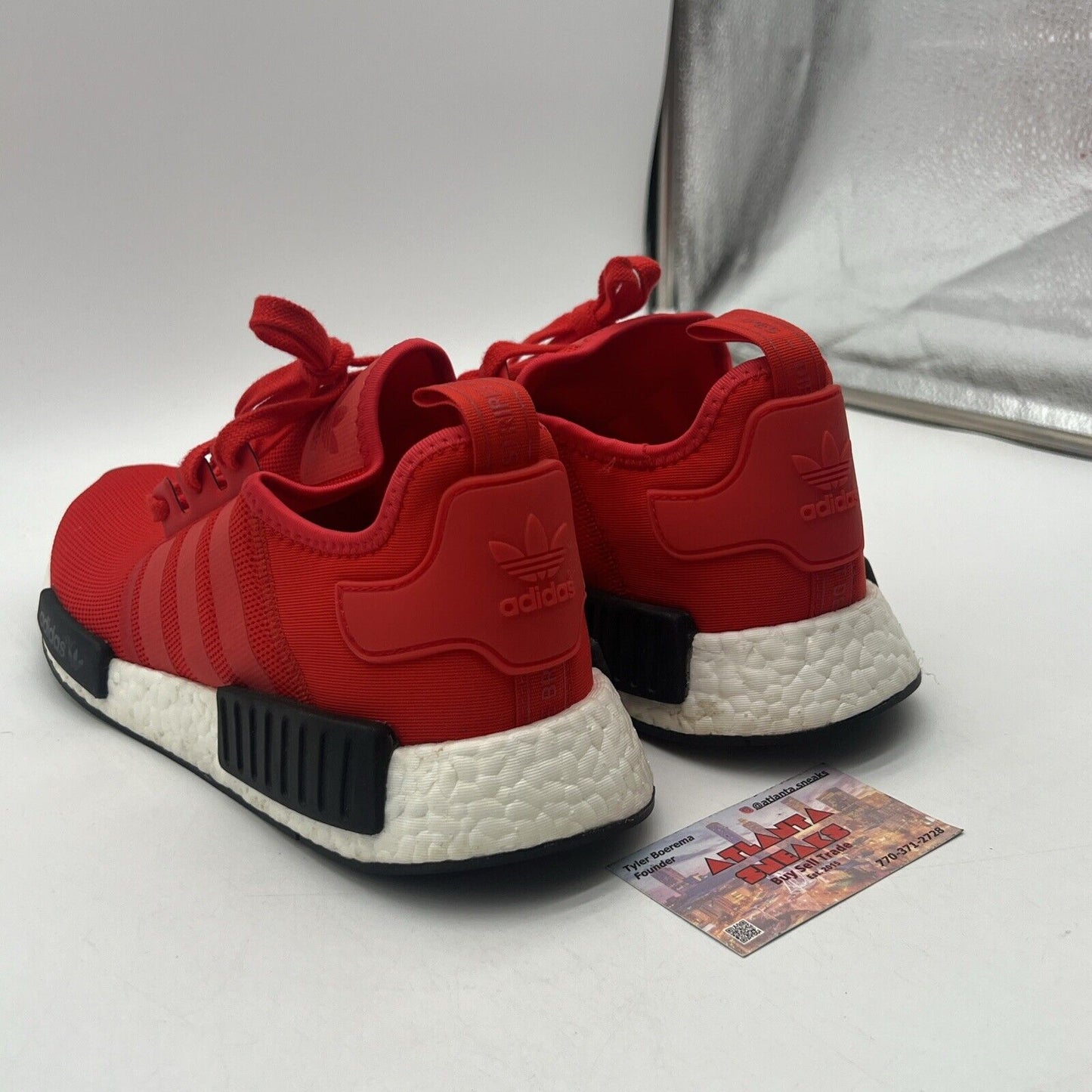 Size 12 - adidas NMD_R1 Clear Red White Black (BB1970)