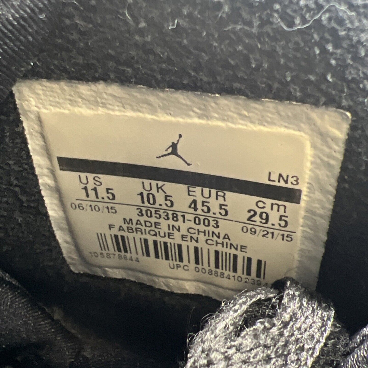 Size 11.5 - Air Jordan 8 Retro 2015 Chrome (305381-003)
