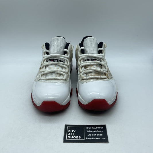 Size 9 - Air Jordan 11 Retro Low Cherry Bottom (528895-101)