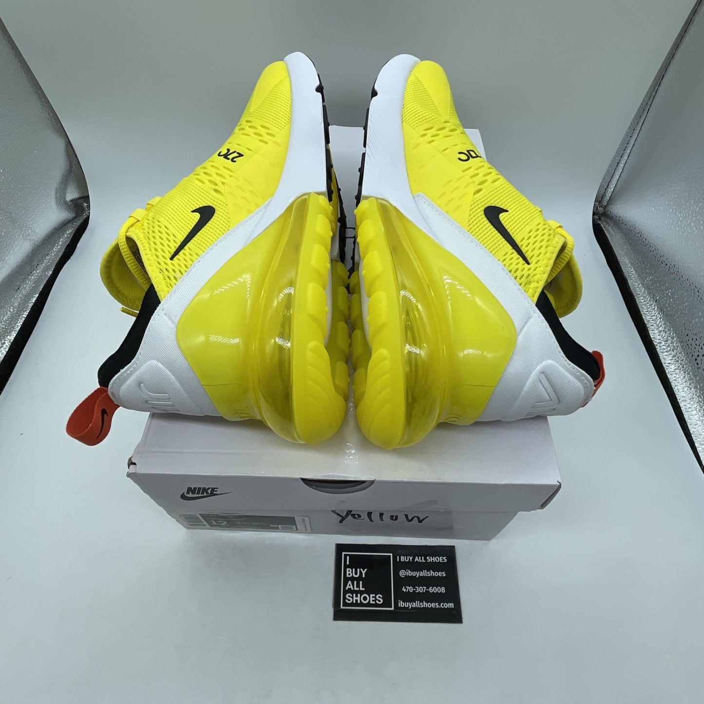 Size 12 - Nike Air Max 270 Yellow Strike (DQ4694-700)