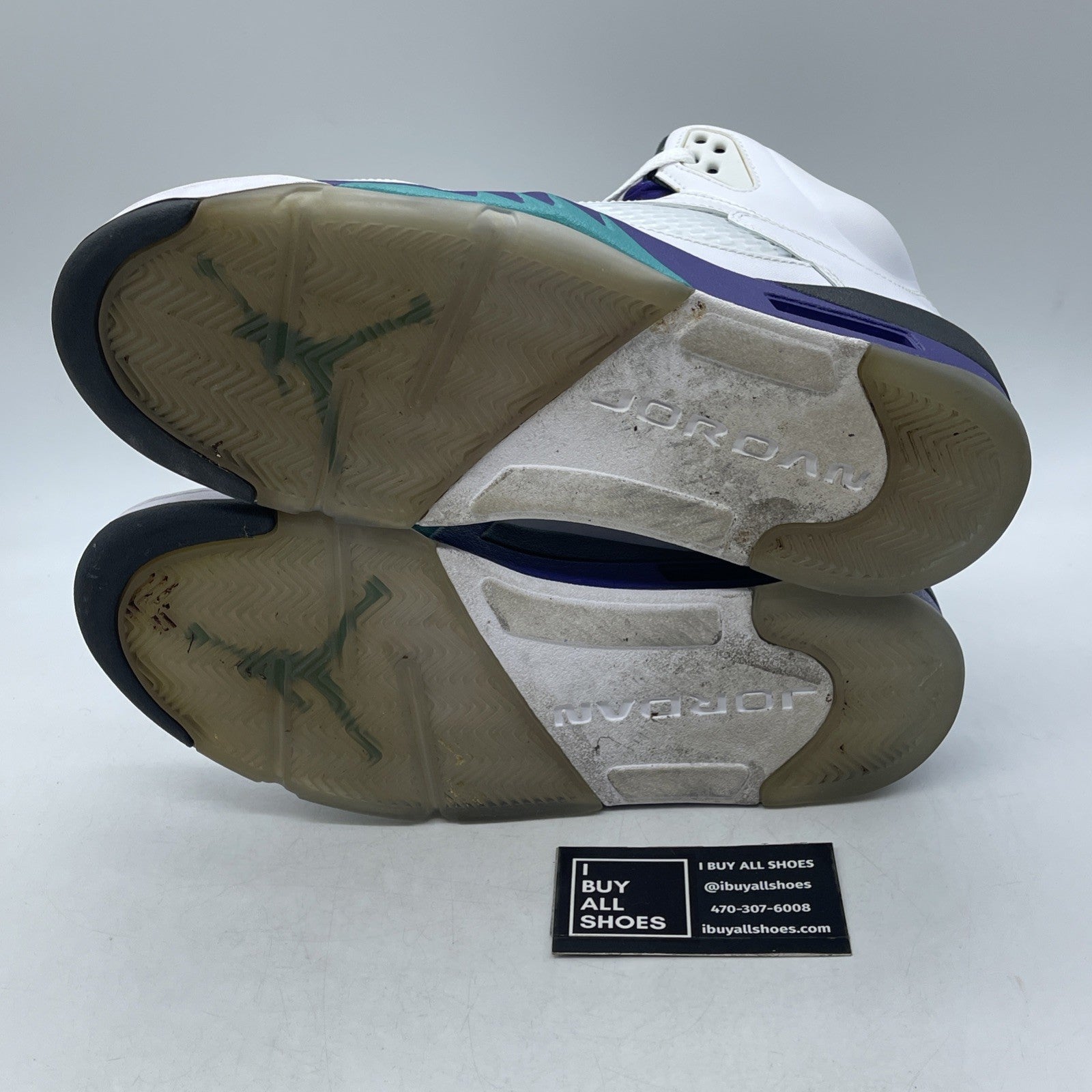 Size 9 - Air Jordan 5 Retro Grape 2013 (136027-108)