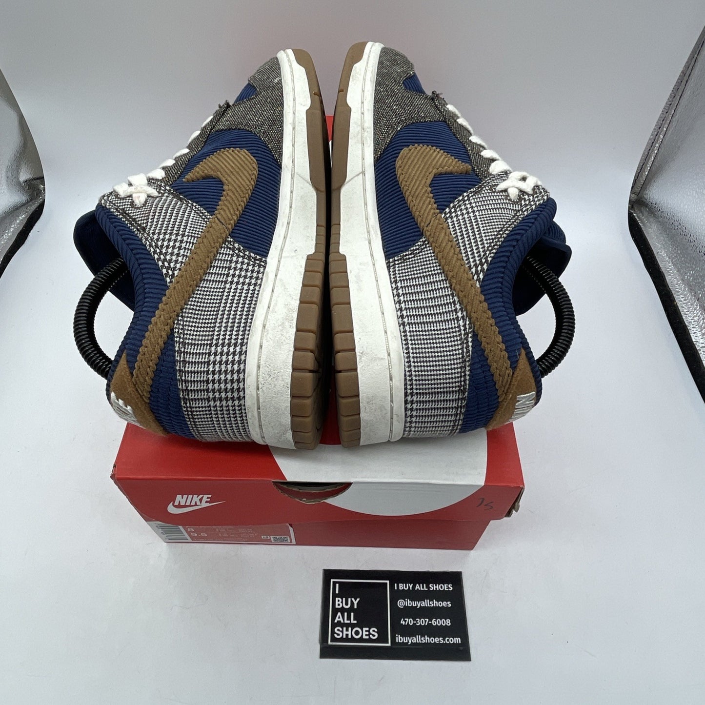 Size 8 - Nike Dunk Low Tweed Corduroy (FQ8746-410)
