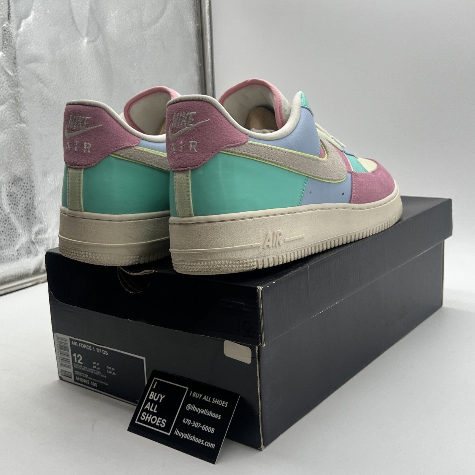 Size 12 - Nike Air Force 1 2018 Low Spring Patchwork (AH8462-400)