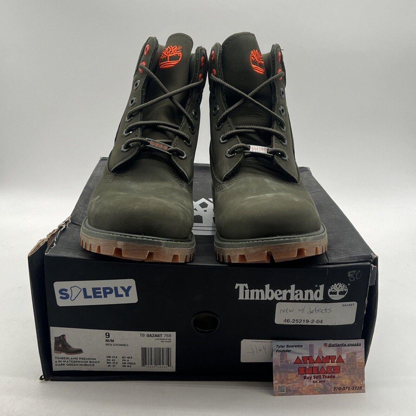 Size 9 - Timberland Boots Premium Dark Green (TB0A2A6T768)