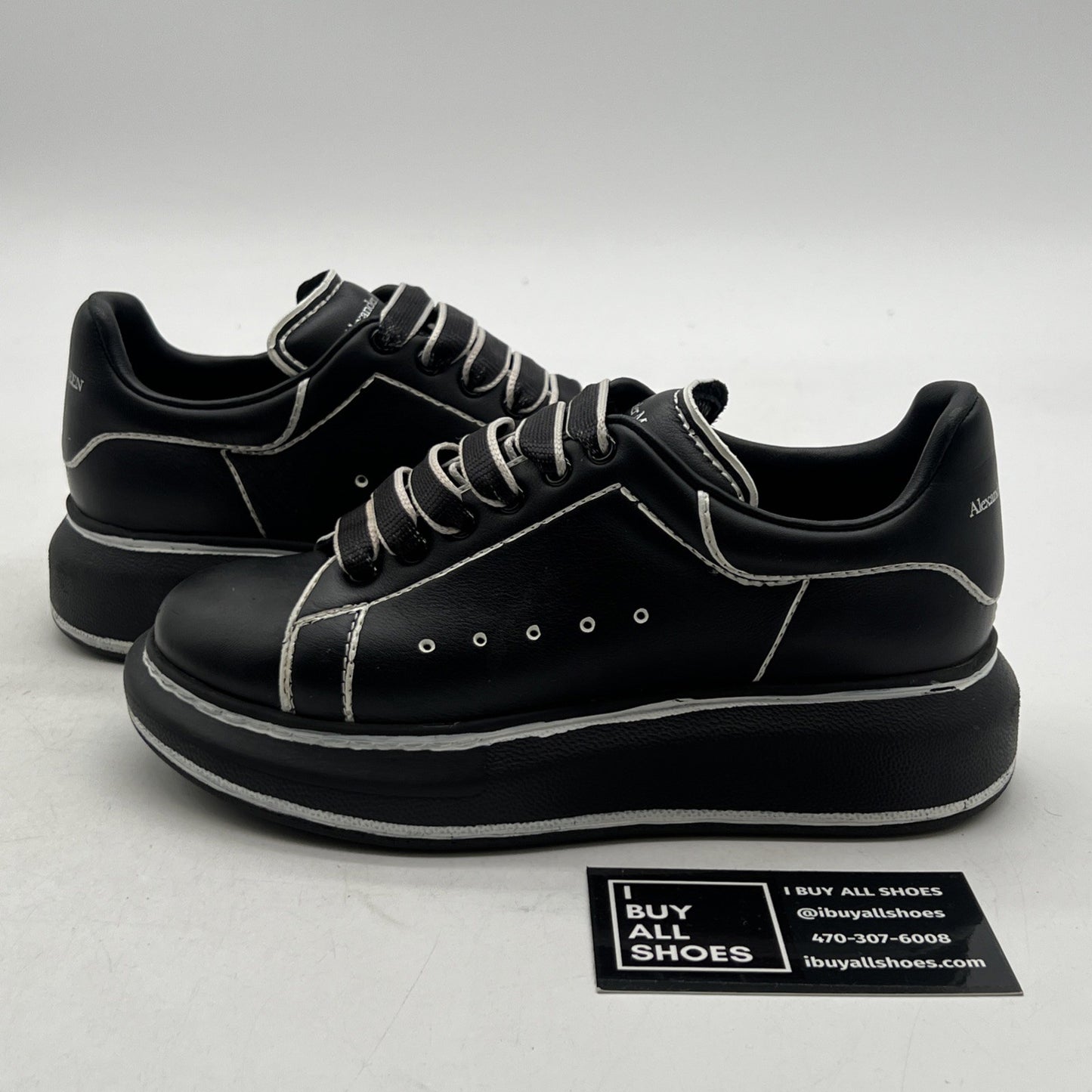 Size 31 - Alexander McQueen Sneakers Black White