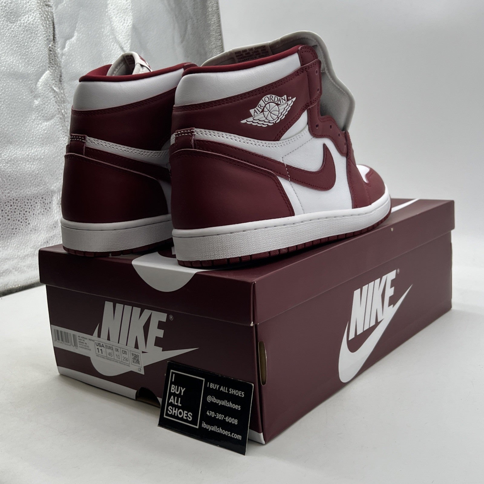 Size 11 - Air Jordan 1 Retro OG High Artisanal Red (DZ5485-160)