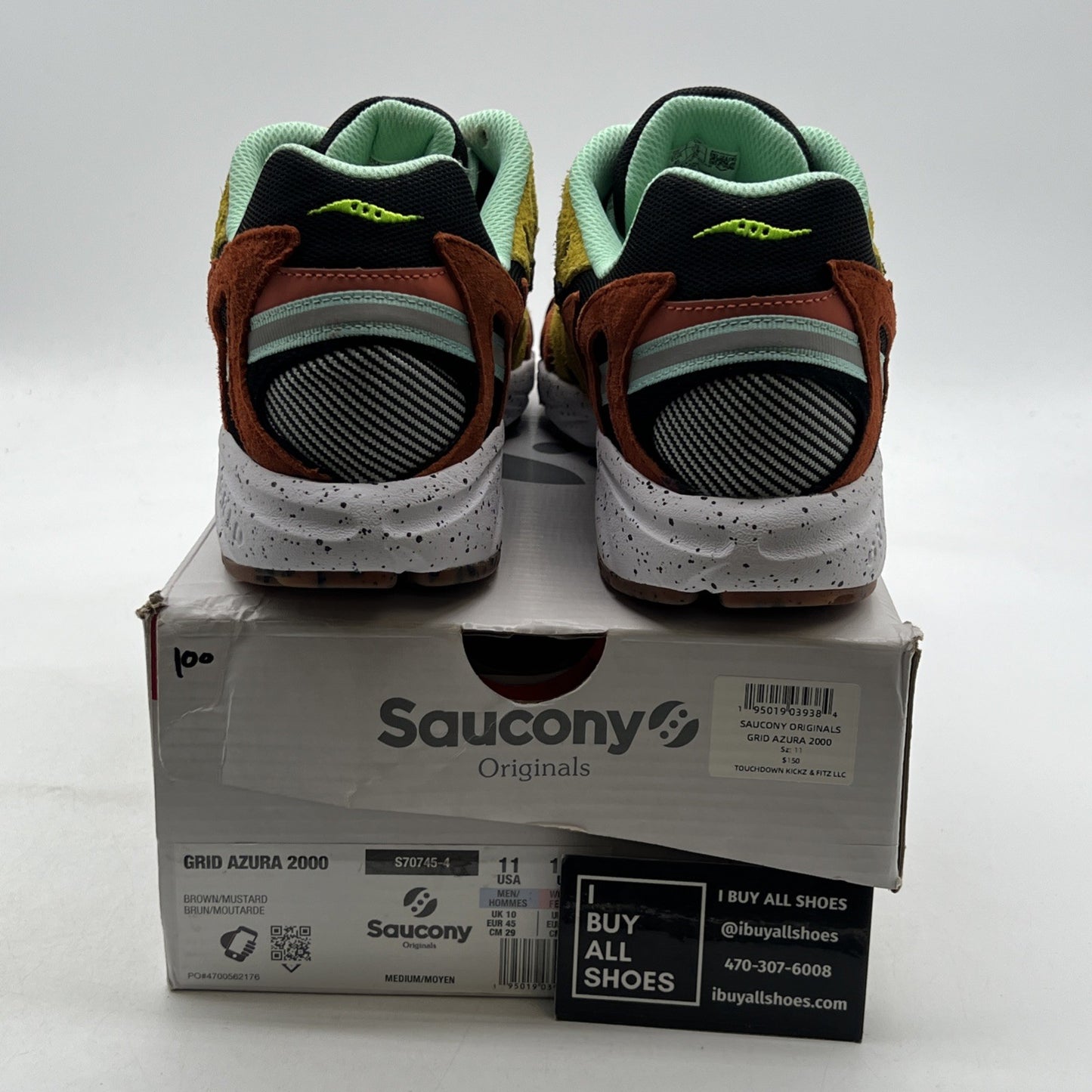 Size 11 - Saucony Grid Azura 2000 Trailian (S70745-4)