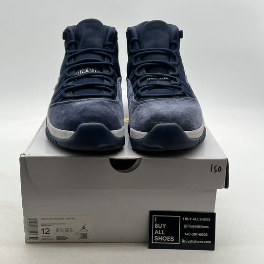 Size 12 - Air Jordan 11 Midnight Navy Velvet 2022 (AR0715-441)