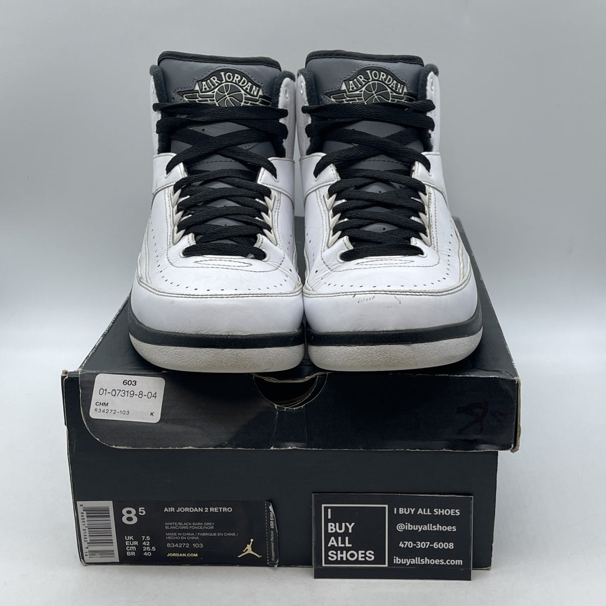 Size 8.5 - Air Jordan 2 Retro Wing It (834272-103)
