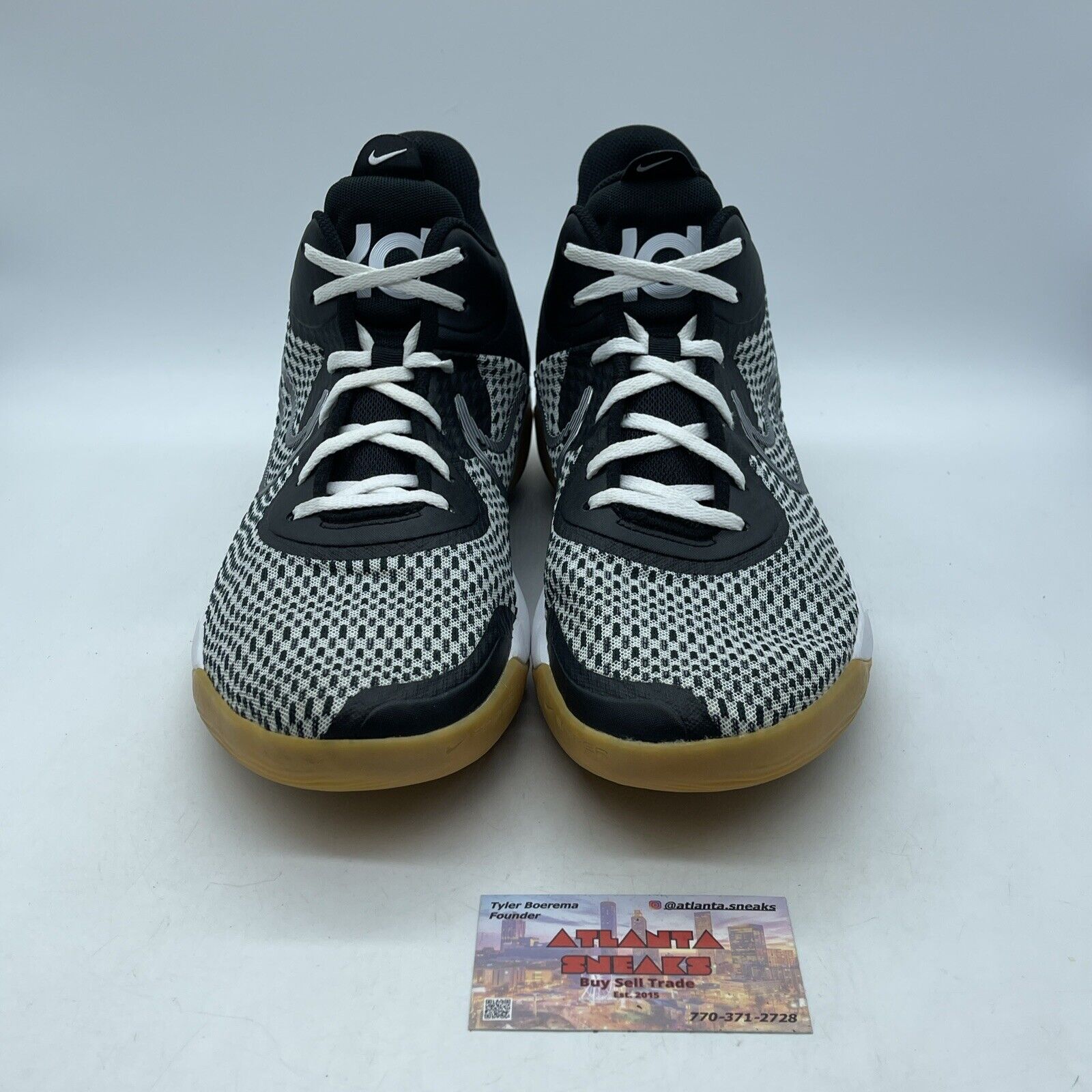 Size 12 - Nike KD Trey 5 IX Black Metallic Cool Grey Suede Leather (CW3400-006)