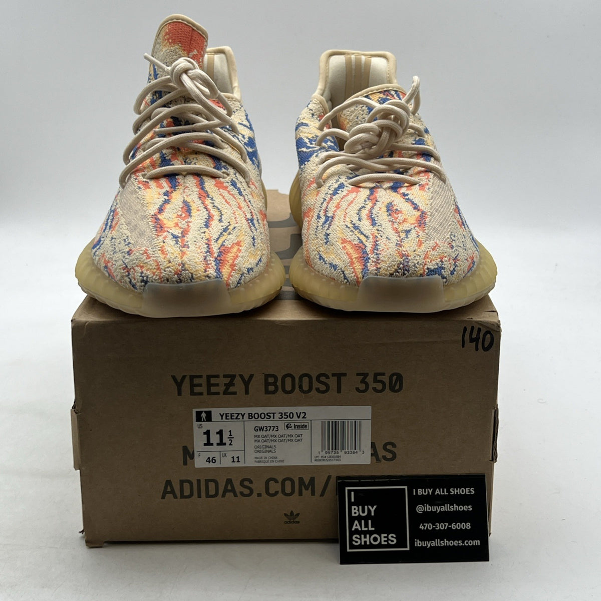 Size 11.5 - adidas Yeezy Boost 350 V2 Low MX Oat (GW3773)