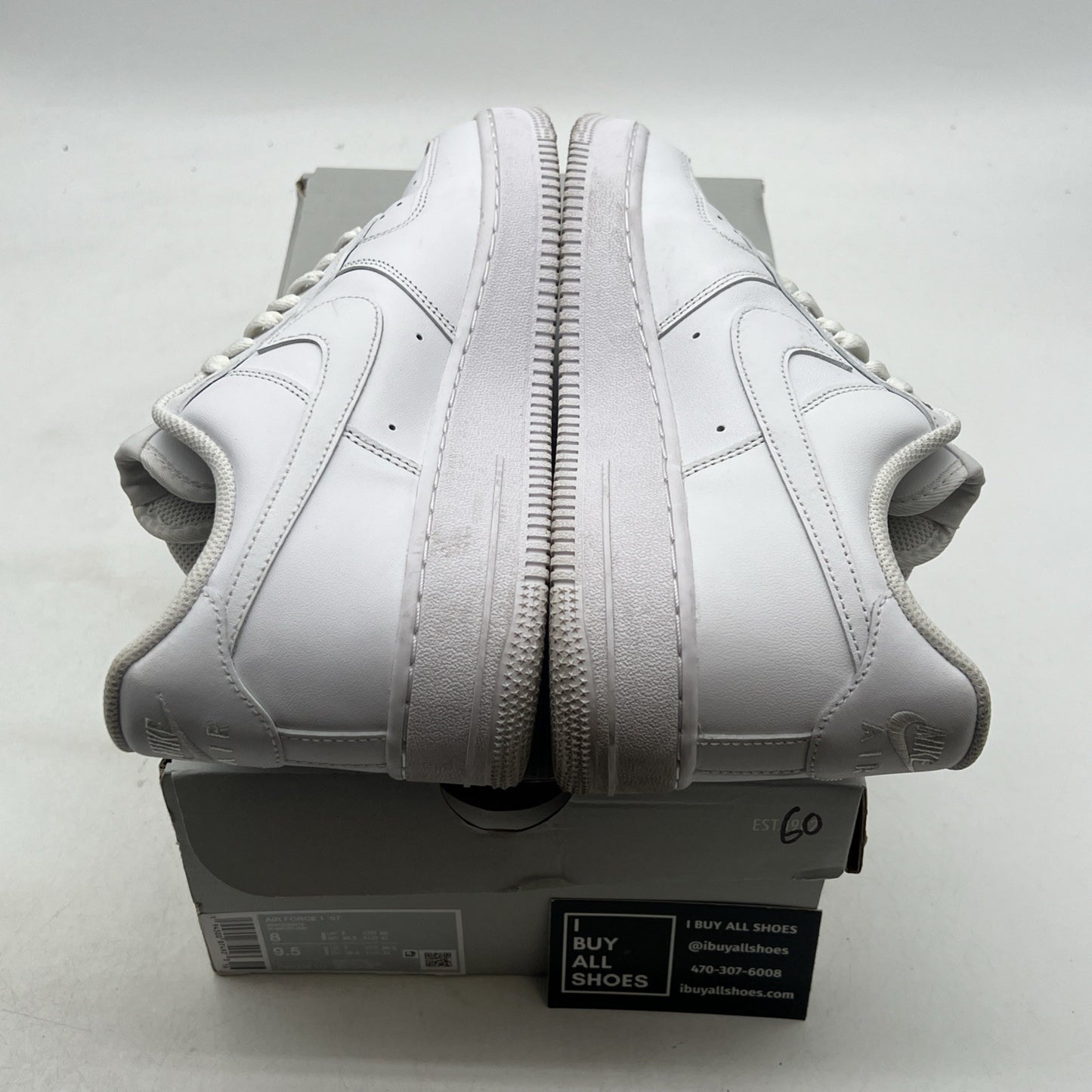 Size 8 - Nike Air Force 1 '07 Low Triple White (CW2288-111)