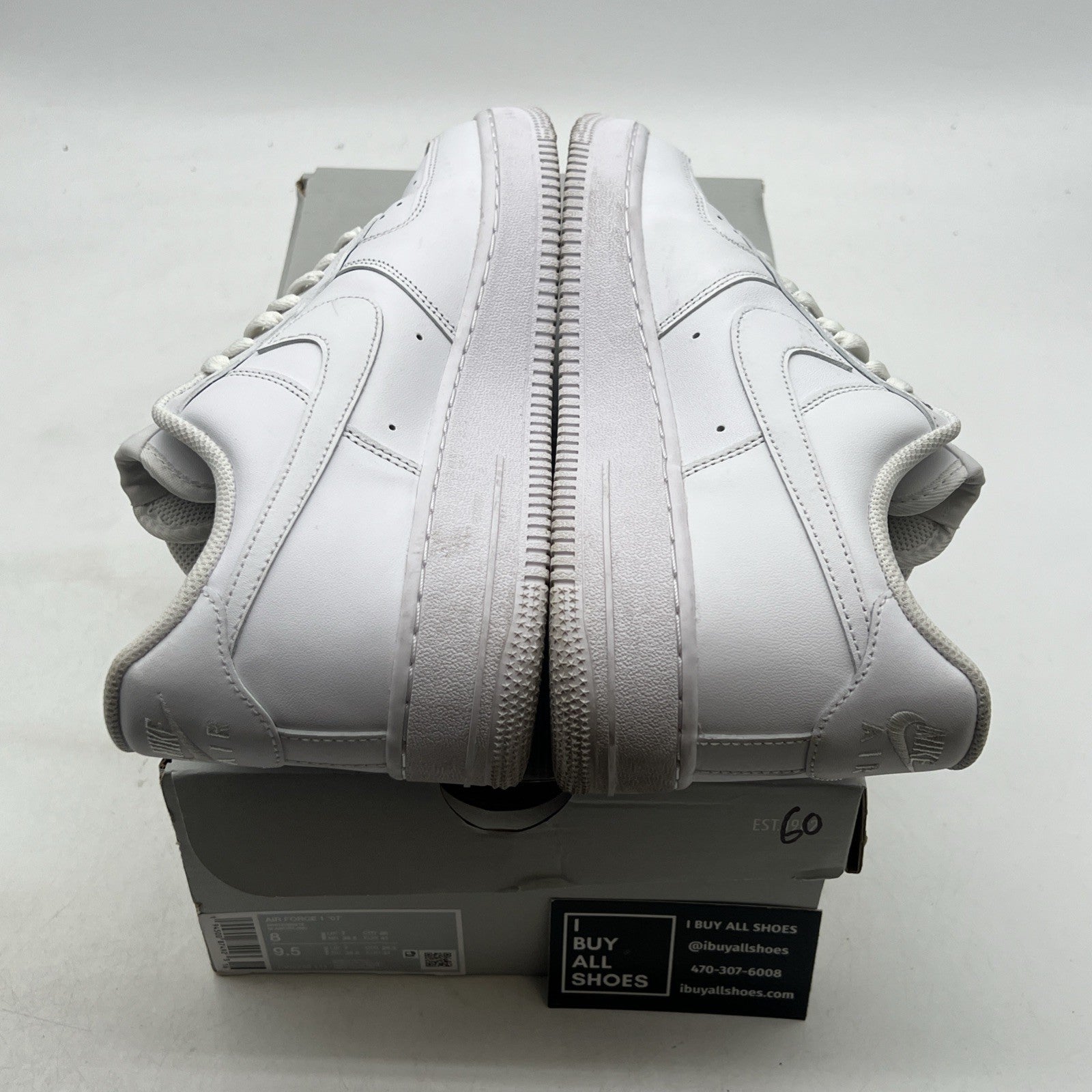 Size 8 - Nike Air Force 1 '07 Low Triple White (CW2288-111)