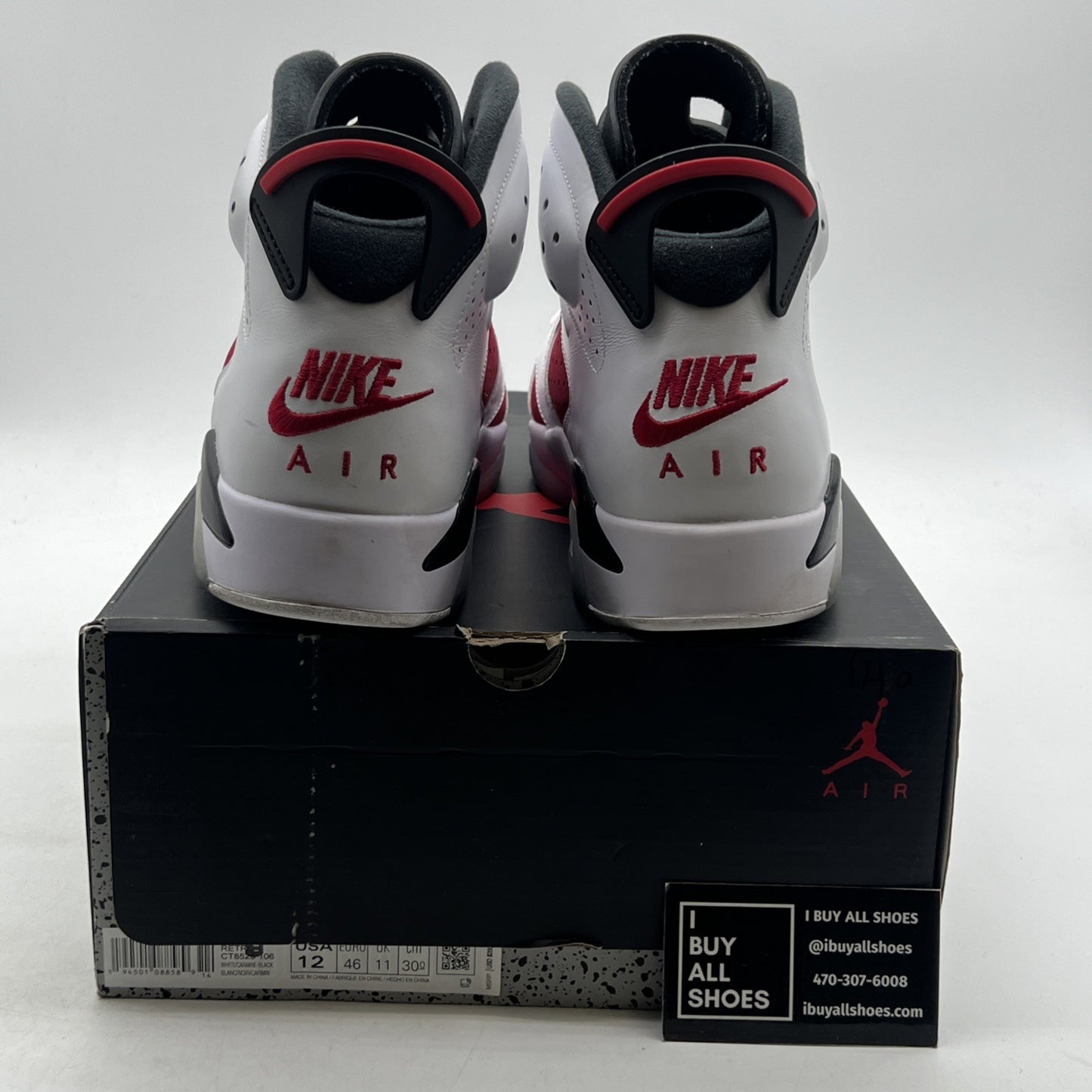 Size 12 - Air Jordan 6 Retro OG Mid Carmine (CT8529-106)