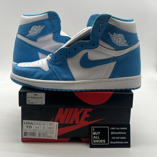 Size 10 - Air Jordan 1 Retro High OG UNC 2015 (555088-117)