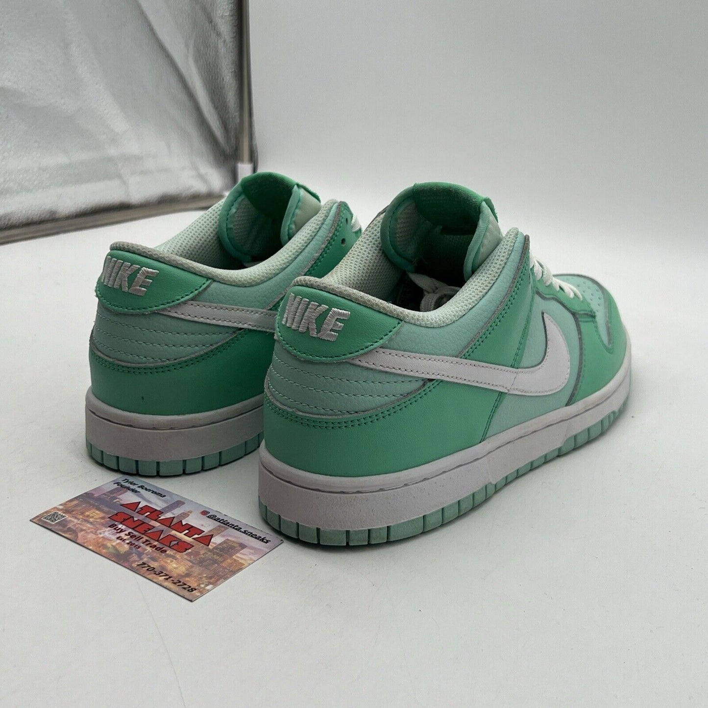 Size 8 - Nike Dunk Low Mint Foam Light Menta White Leather (DV0833-102)