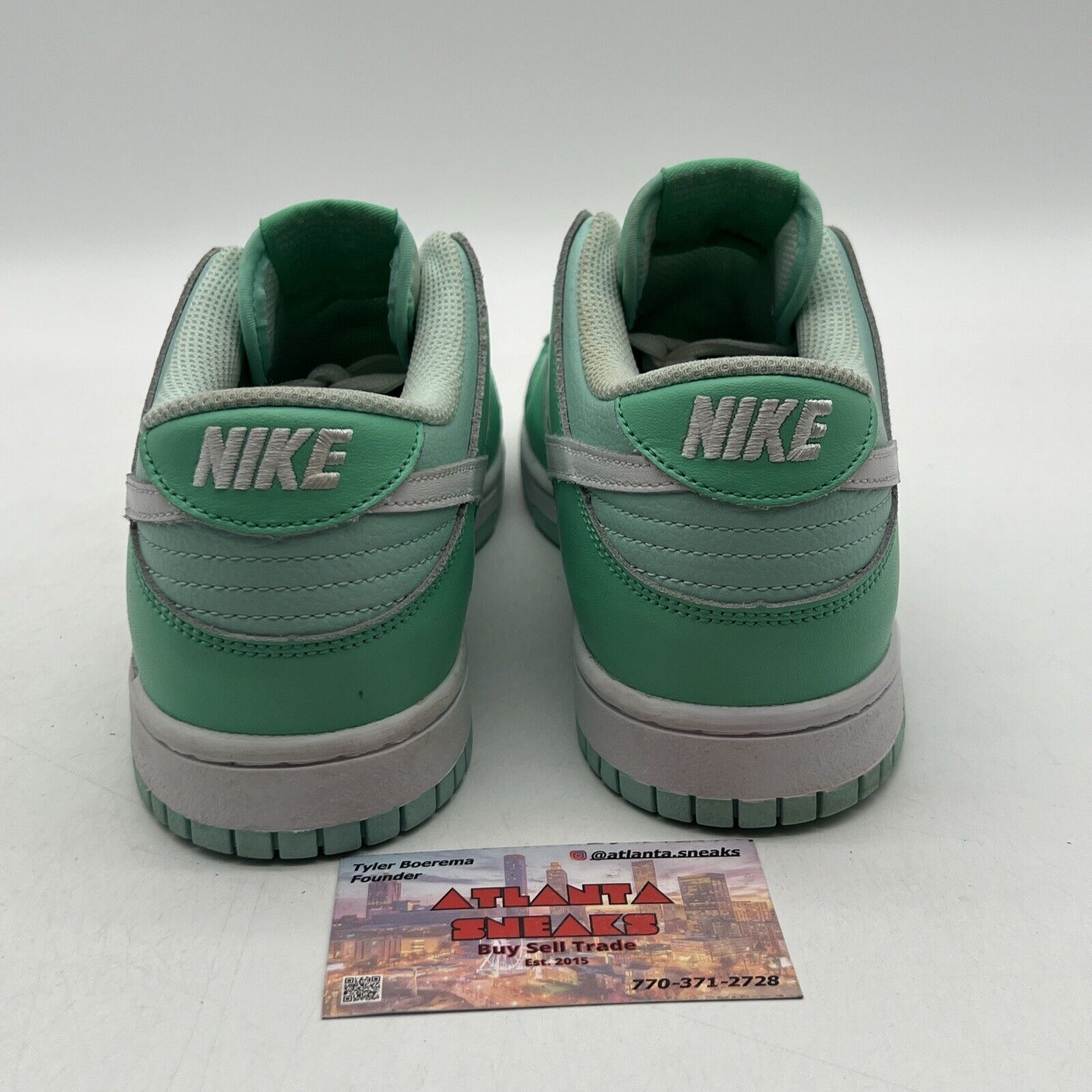 Size 8 - Nike Dunk Low Mint Foam Light Menta White Leather (DV0833-102)