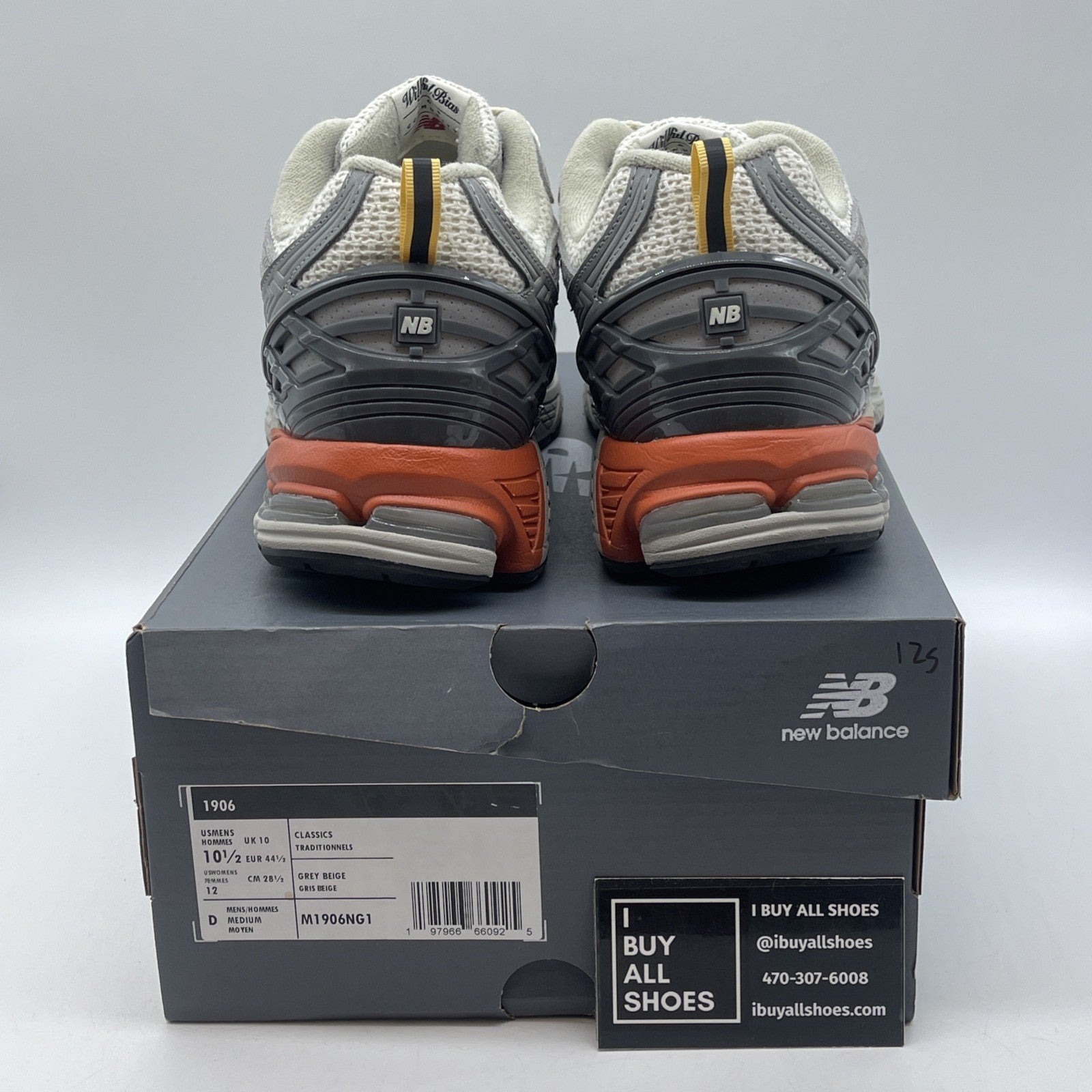 Size 10.5 - New Balance The Whitaker Group x 1906U Willful Bias Pack - Sand Dune