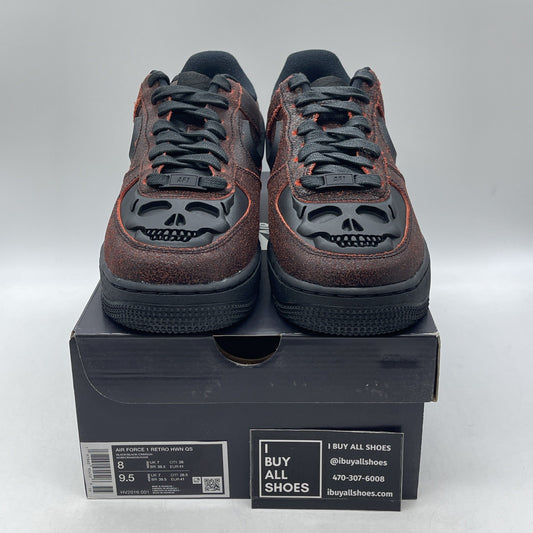 Size 8 - Nike Air Force 1 Low Halloween Skull (HV2016-001)