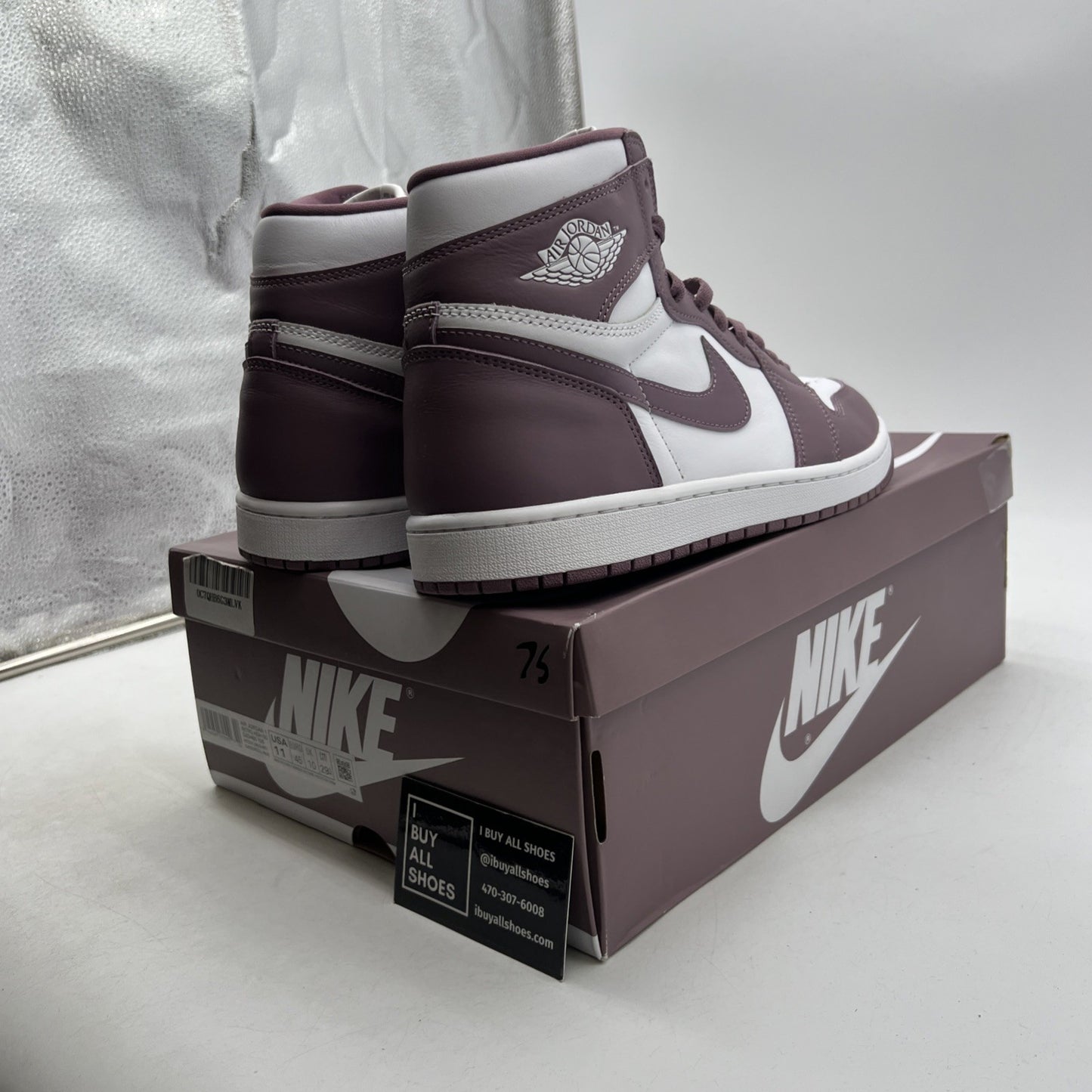 Size 11 - Air Jordan 1 Retro OG High Mauve (DZ5485-105)