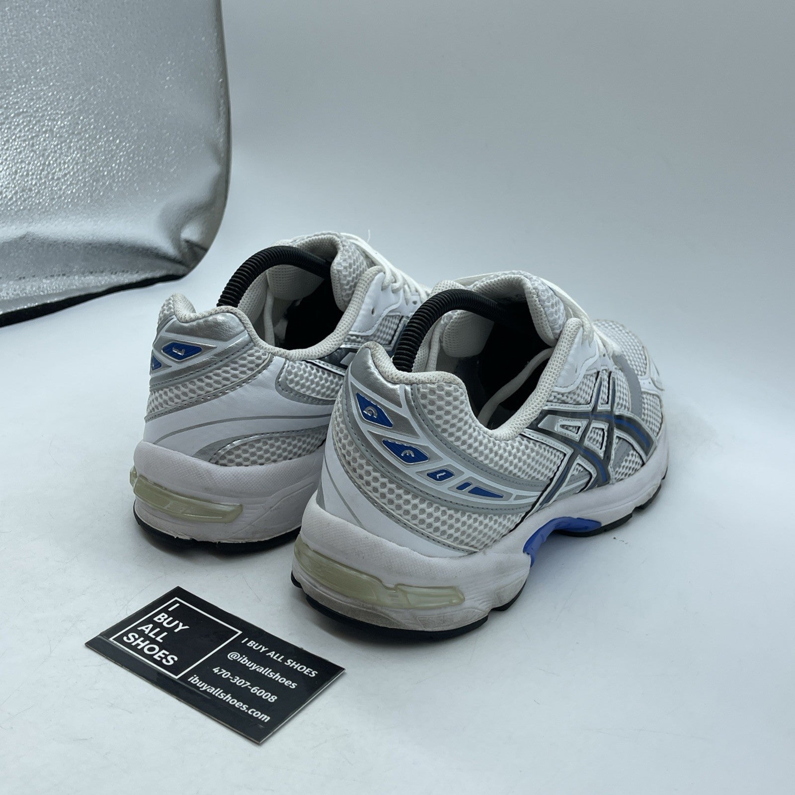 Size 9.5 - ASICS Gel 1130 White Tuna Blue (1201A256)