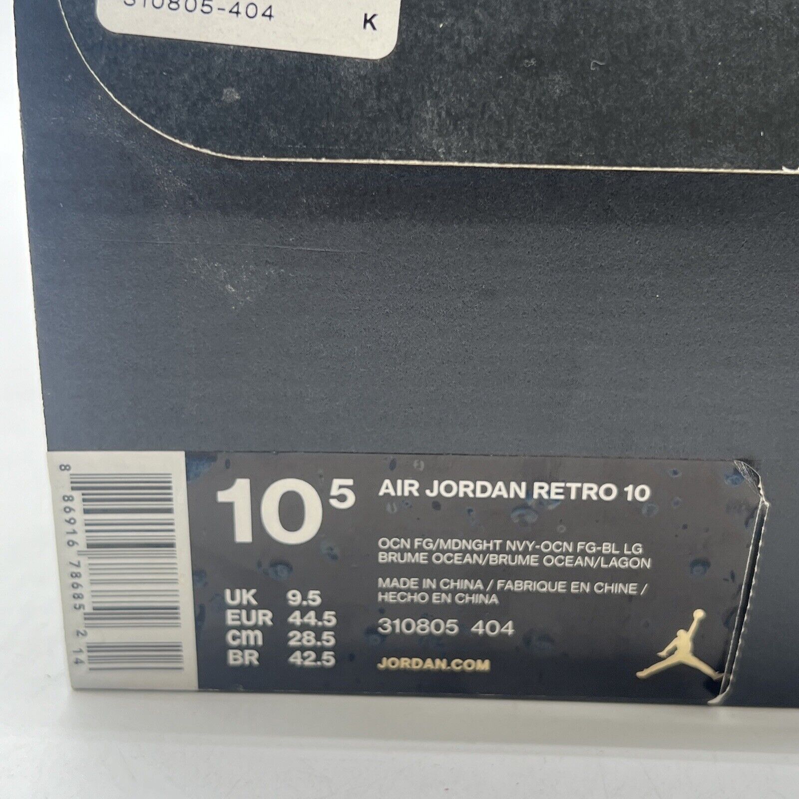 Size 10.5 - Air Jordan 10 Retro Los Angeles (310805-404)