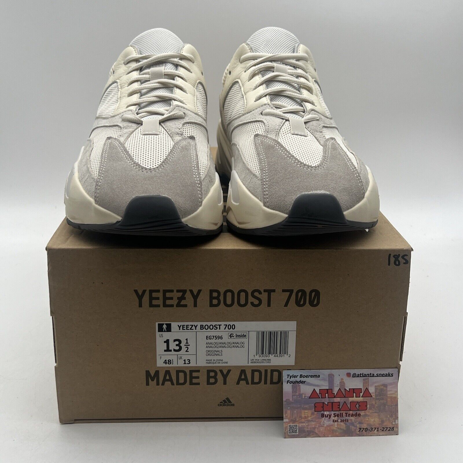 Size 13.5 - adidas Yeezy Boost 700 Salt (EG7596)