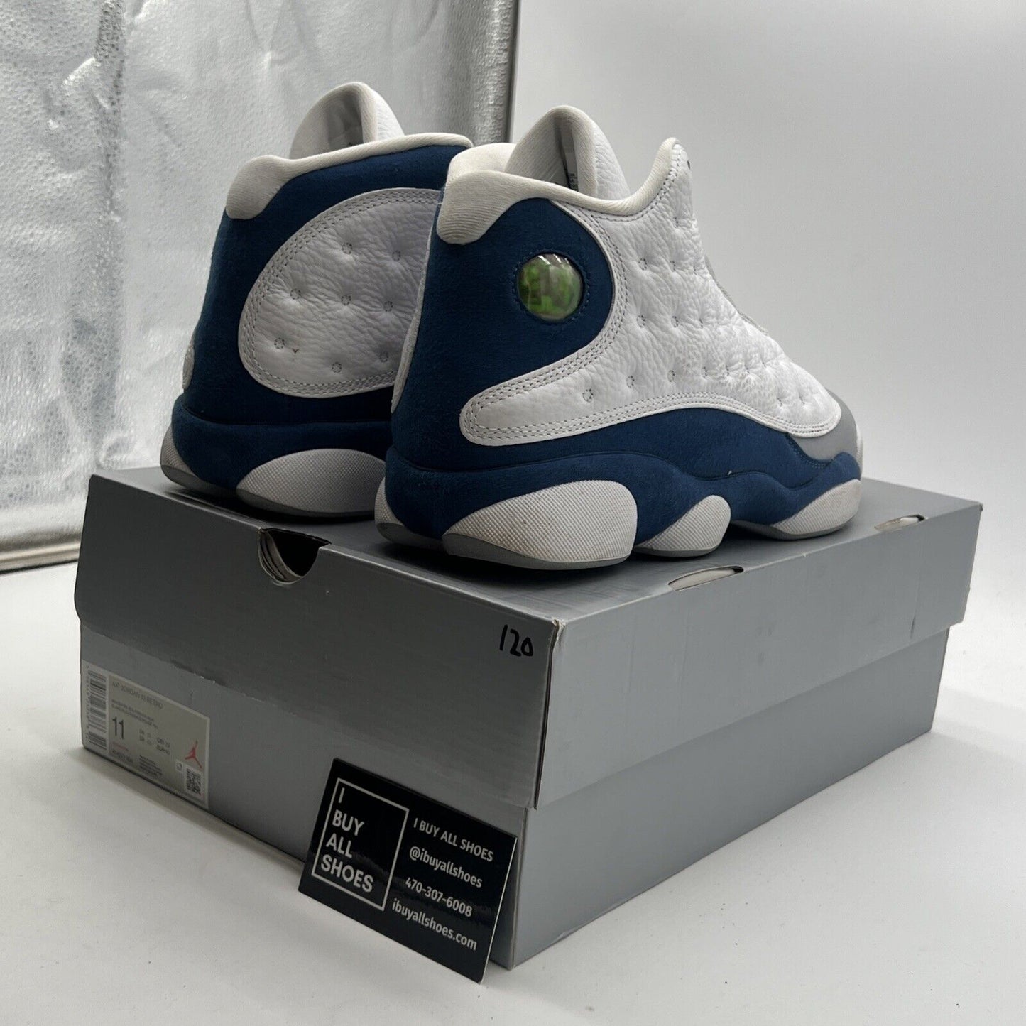 Size 11 - Air Jordan 13 Retro Mid French Blue (414571-164)