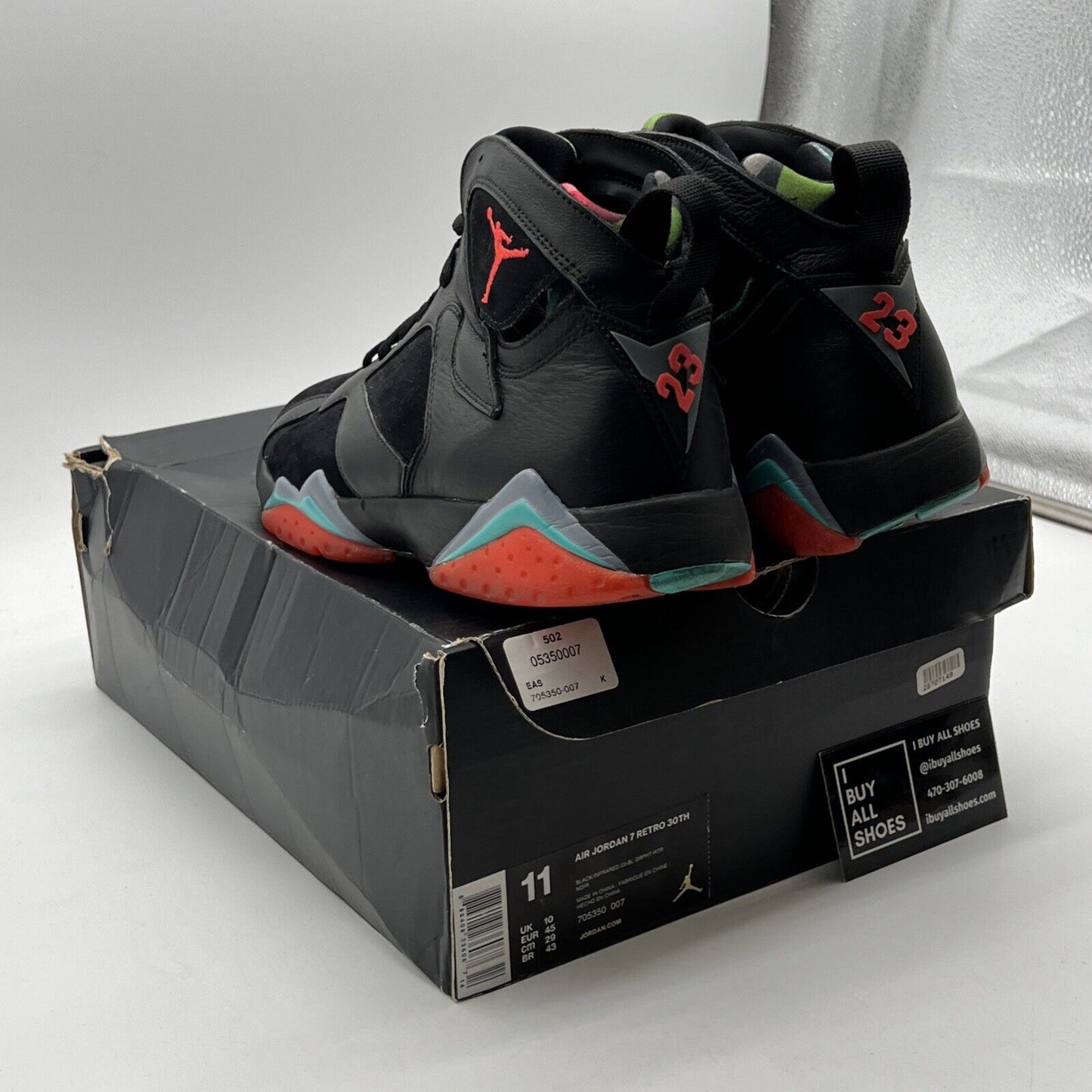 Size 11 - Air Jordan 7 Retro 30th Barcelona Nights (705350-007)