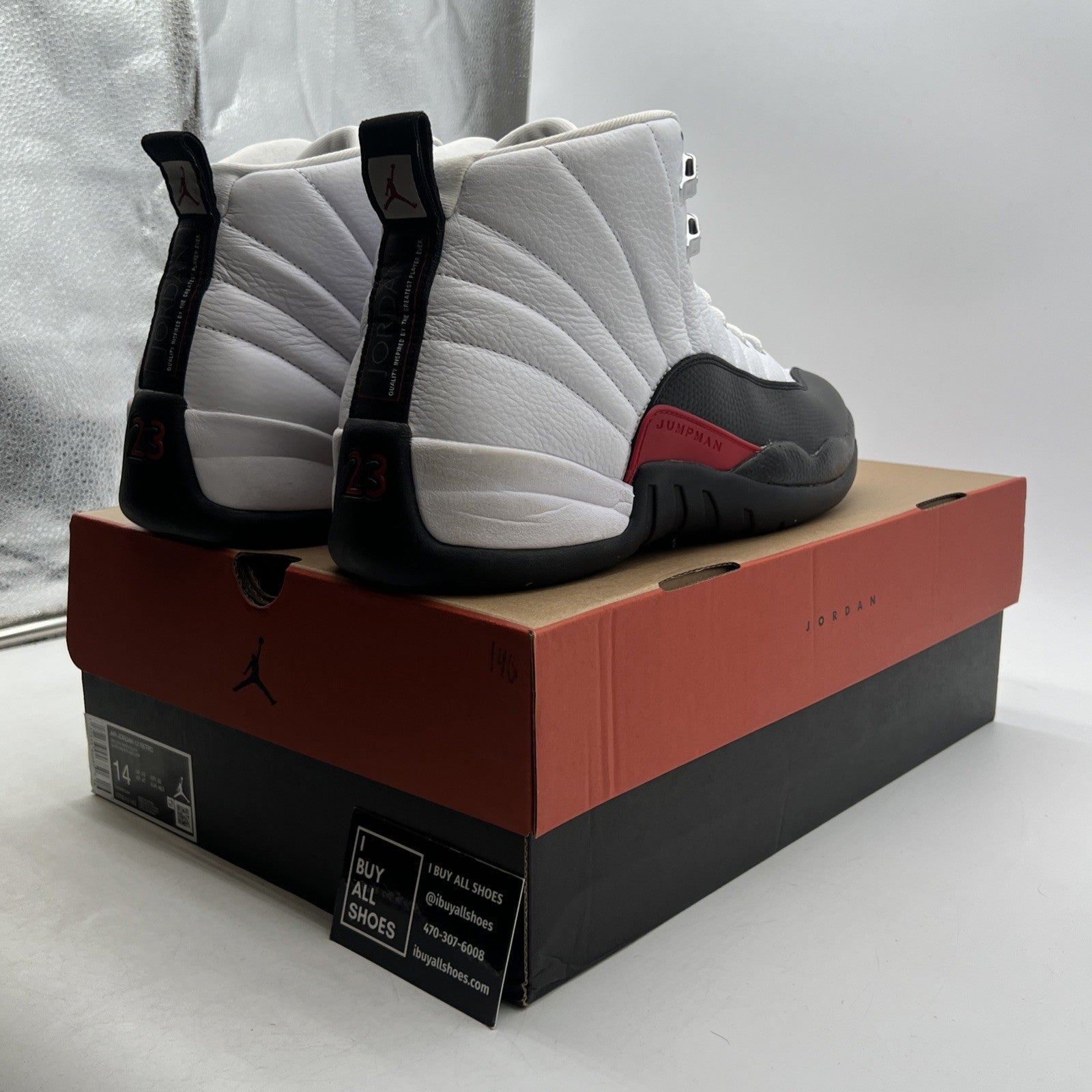 Size 14 - Air Jordan 12 Retro Taxi Flip (CT8013-162)
