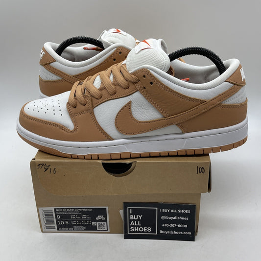 Size 9 - Nike Dunk Pro ISO SB Low Light Cognac