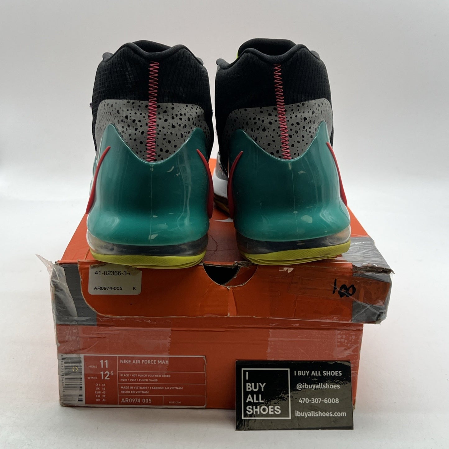 Size 11 - Nike Air Force Max Multi-Color (AR0974-005)