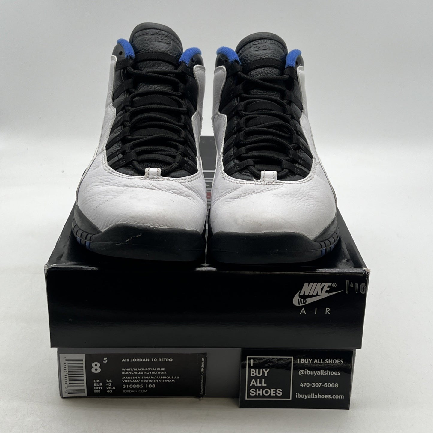 Size 8.5 - Air Jordan 10 Retro 2018 Orlando (310805-108)