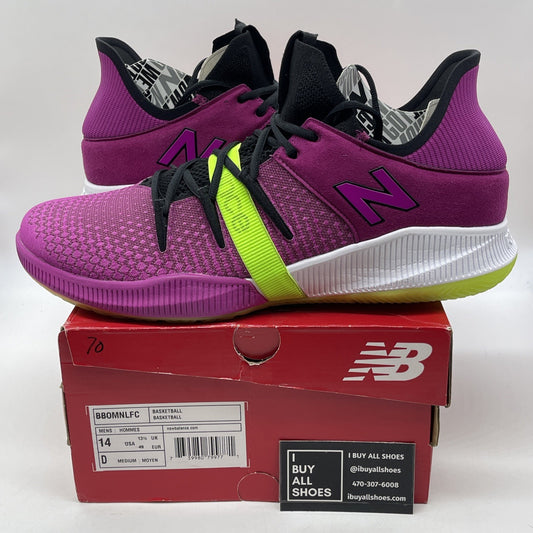 Size 14 - New Balance OMN1S Low Purple Green Black Suede 2020 (BB0MNLFC)
