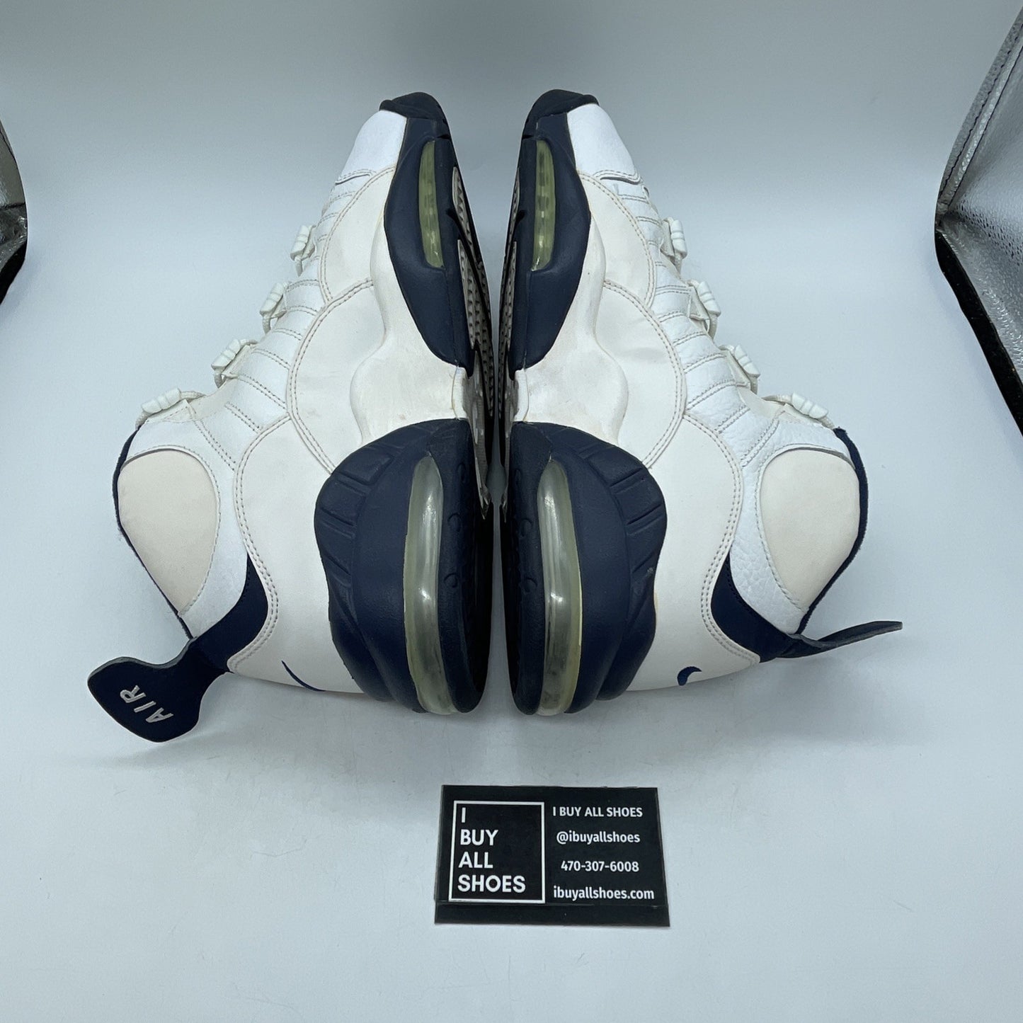 Size 13 - Nike Air Max Sensation White Navy (805897-100)