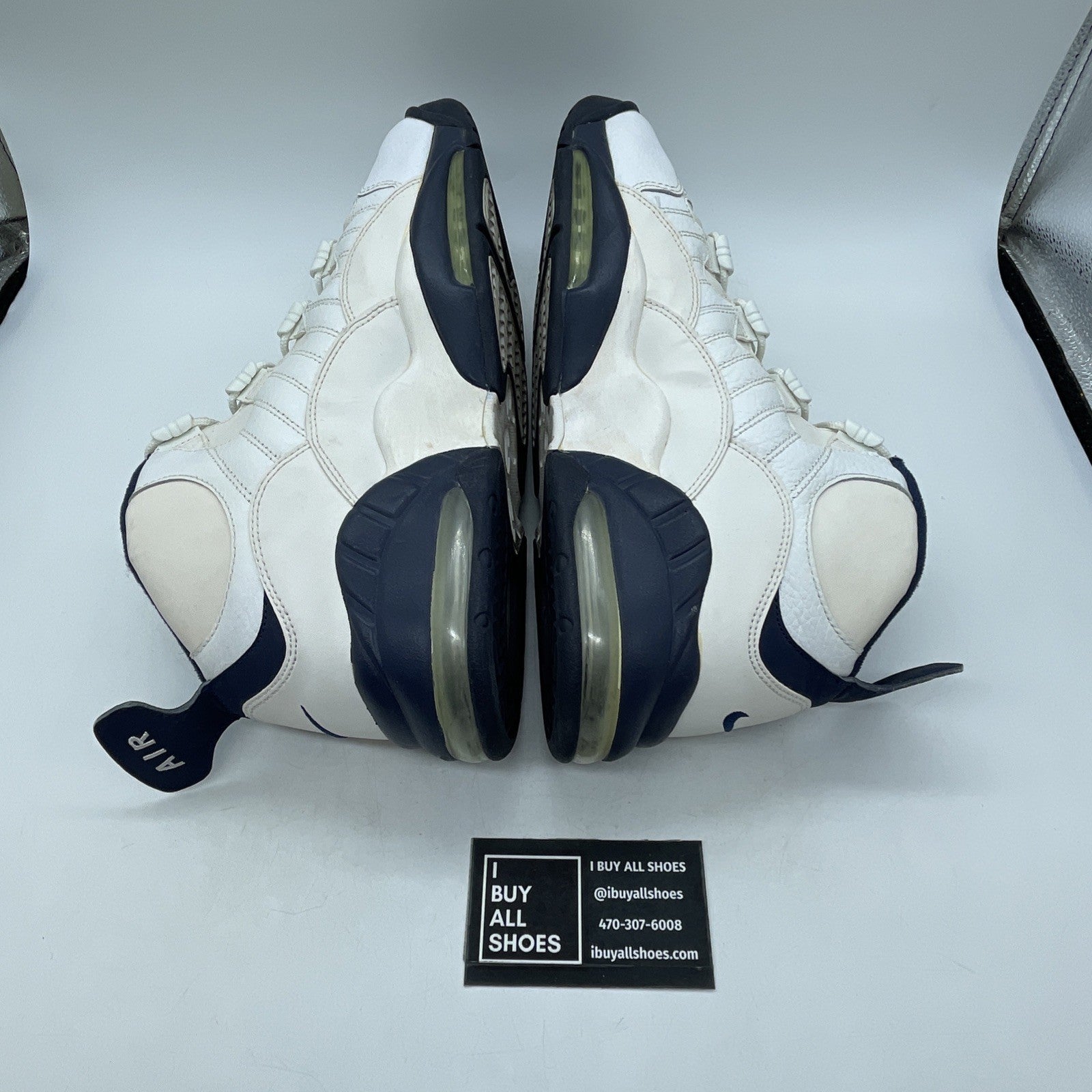 Size 13 - Nike Air Max Sensation White Navy (805897-100)