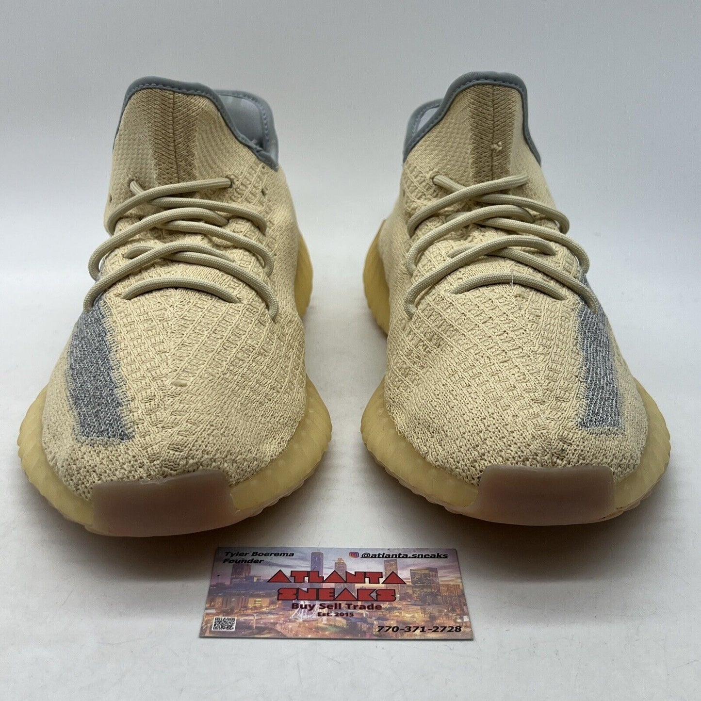 Size 13 - adidas Yeezy Boost 350 V2 Linen Grey (FY5158)