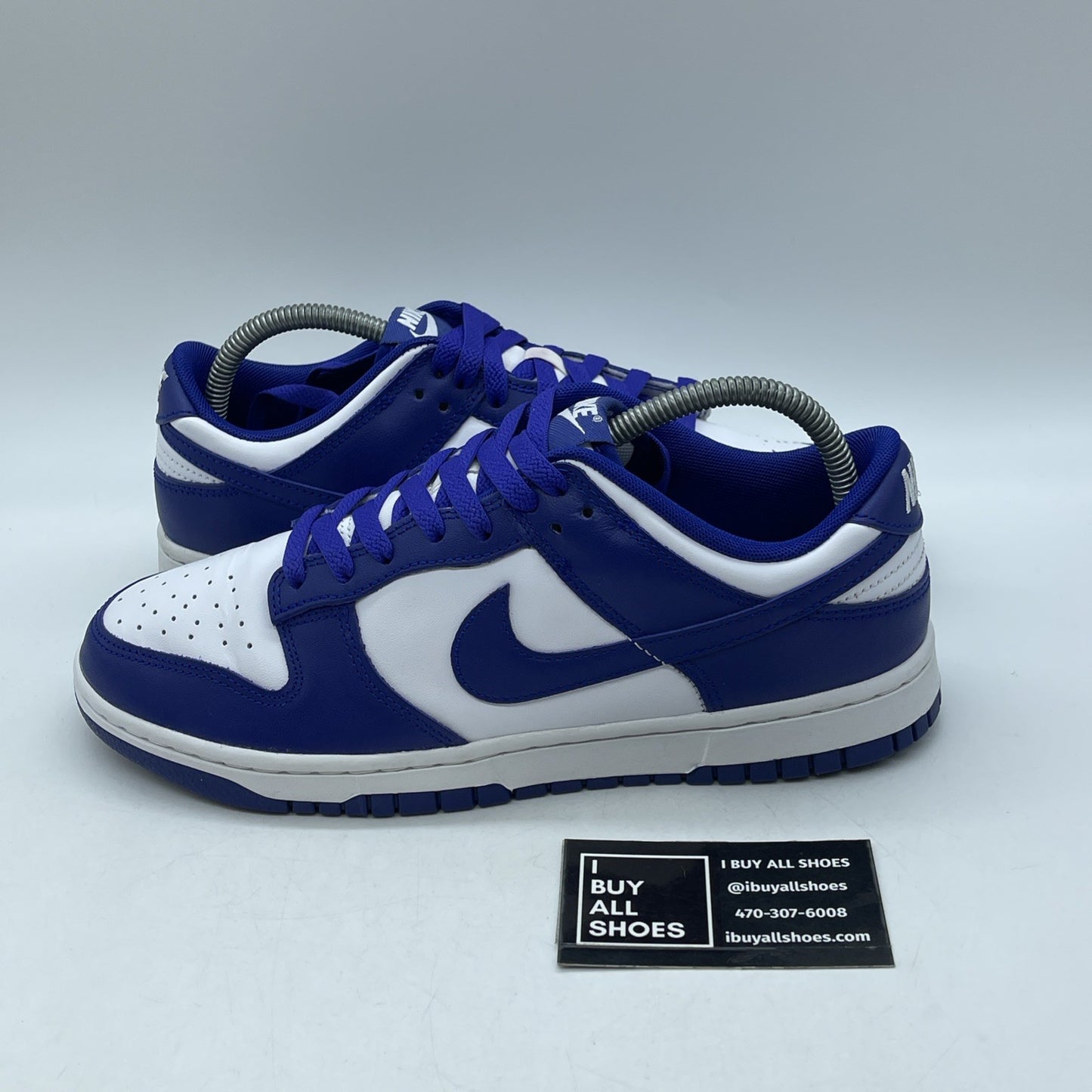 Size 8 - Nike Dunk Low Concord Blue White Leather (DV0833-103)
