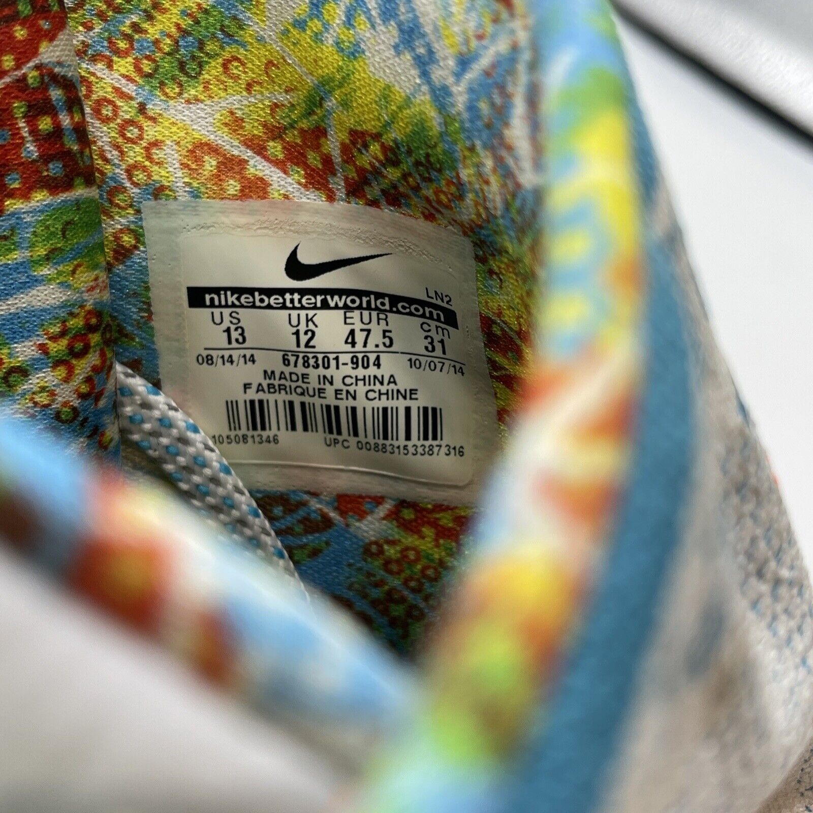Size 13 - Nike Kobe 9 Elite Premium What The Kobe Green White (678301-904)
